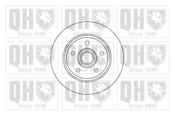 Тормозной диск QUINTON HAZELL BDC3568