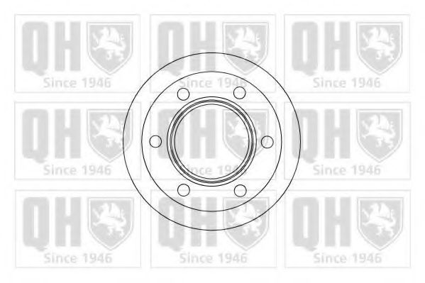 Тормозной диск QUINTON HAZELL BDC4311