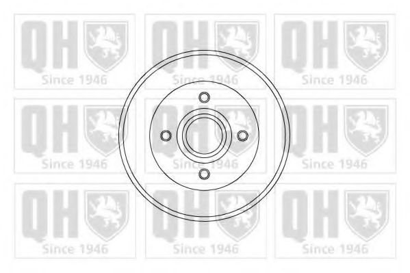 Тормозной барабан QUINTON HAZELL BDR196