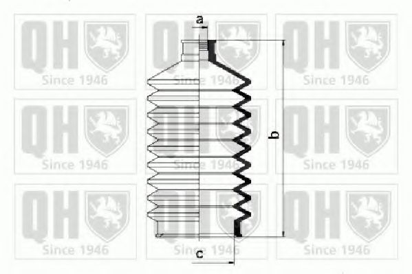 Комплект пылника, рулевое управление IPD 5750