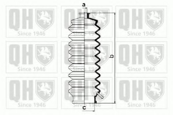 Комплект пылника, рулевое управление QUINTON HAZELL QG1326