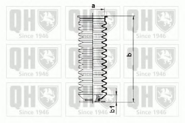 Комплект пылника, рулевое управление LEMFÖRDER 30205