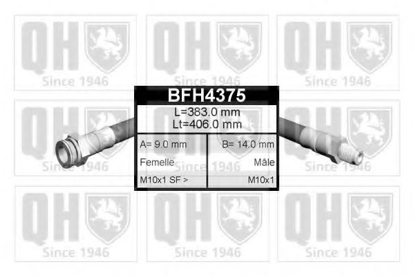 Тормозной шланг QUINTON HAZELL BFH4375