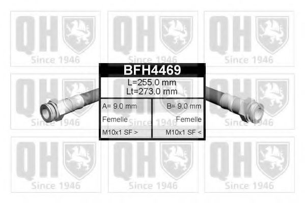 Тормозной шланг QUINTON HAZELL BFH4469