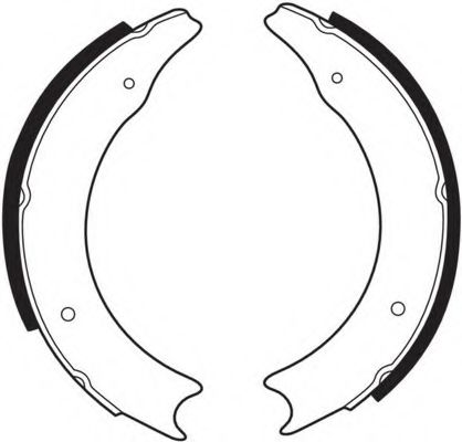 Комплект тормозных колодок FERODO FSB14