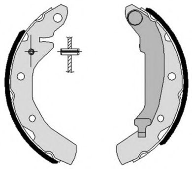 Комплект тормозных колодок BREMBO S 15 501