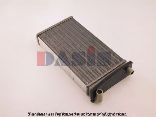 Теплообменник, отопление салона AKS DASIS MS6108