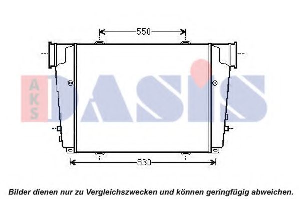 Интеркулер AKS DASIS 267022T