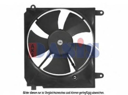 Вентилятор, охлаждение двигателя AKS DASIS 518007N