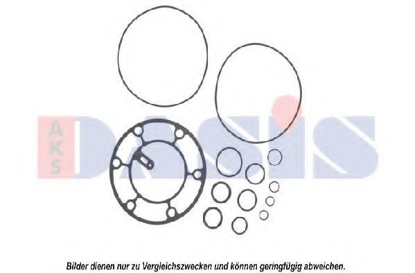 Уплотнительное кольцо, компрессор AKS DASIS 9901231