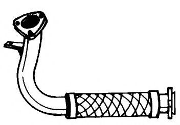 Труба выхлопного газа AKS DASIS SG13148