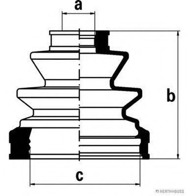 Комплект пылника, приводной вал MAGNETI MARELLI 600000064420