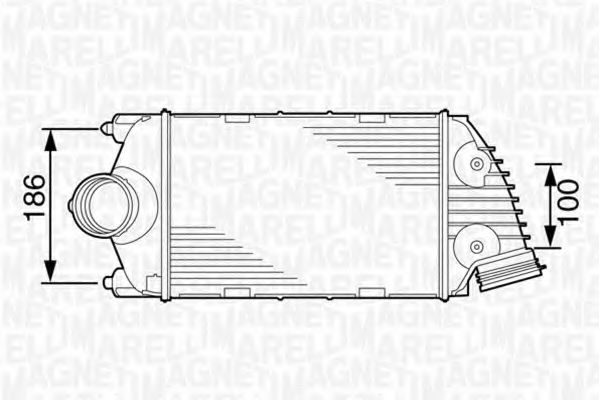 Интеркулер MAGNETI MARELLI 351319201810