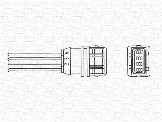 Лямбда-зонд MAGNETI MARELLI 460002141310