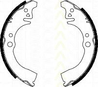Комплект тормозных колодок TRISCAN 8100 41612