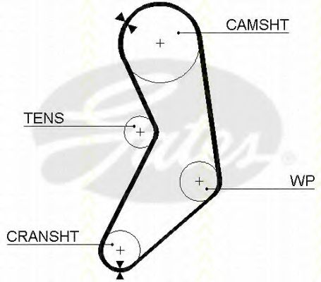 Ремень ГРМ FEBI BILSTEIN 15778