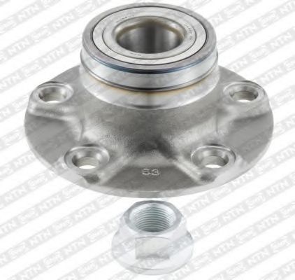 Комплект подшипника ступицы колеса SNR R168.103