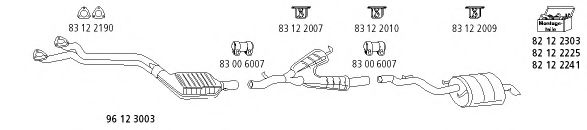 Система выпуска ОГ HJS BMW_265