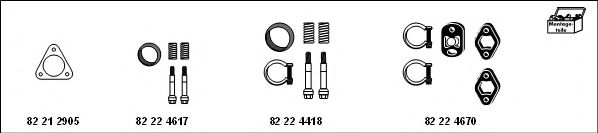 Система выпуска ОГ HJS MT-Peu19