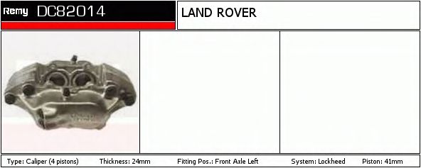 Тормозной суппорт DELCO REMY DC82014
