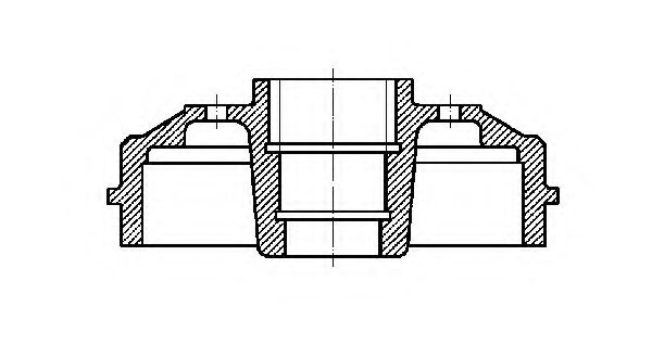 Тормозной барабан METELLI 18-0234