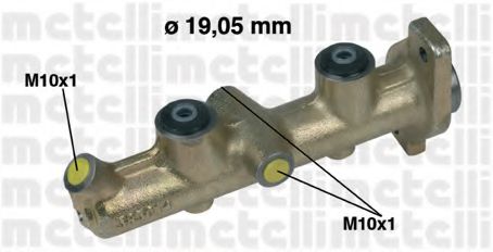 Главный тормозной цилиндр METELLI 05-0036