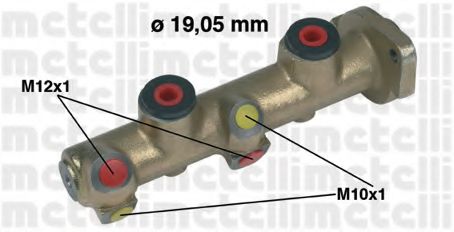 Главный тормозной цилиндр METELLI 05-0077