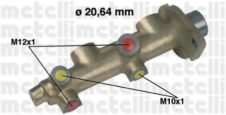 Главный тормозной цилиндр METELLI 05-0116