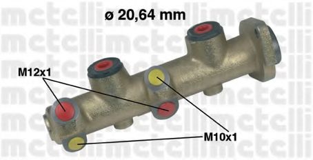 Главный тормозной цилиндр METELLI 05-0136