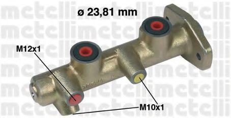 Главный тормозной цилиндр METELLI 050270