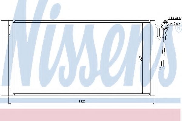 Конденсатор, кондиционер NISSENS 940118