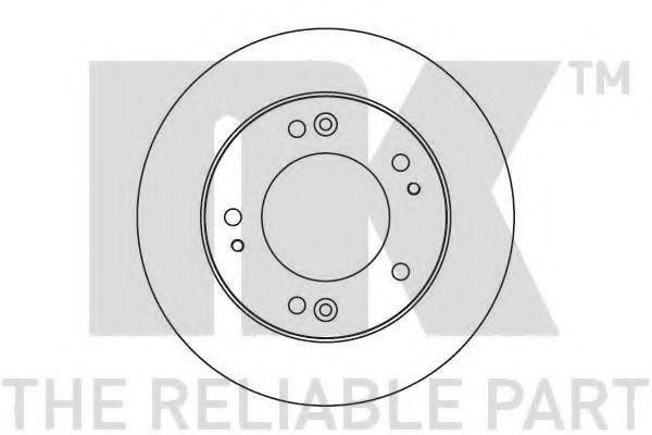 Тормозной диск NK 203509
