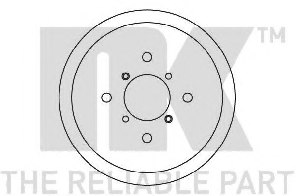 Тормозной барабан NK 255208