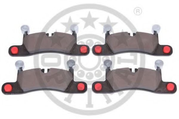 Комплект тормозных колодок, дисковый тормоз OPTIMAL 24721