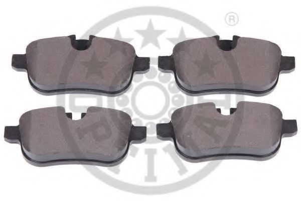 Комплект тормозных колодок, дисковый тормоз OPTIMAL 12603