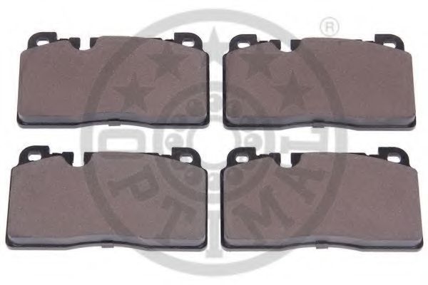 Комплект тормозных колодок, дисковый тормоз OPTIMAL 12619