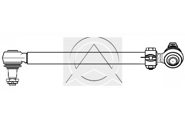 Продольная рулевая тяга SIDEM 44537