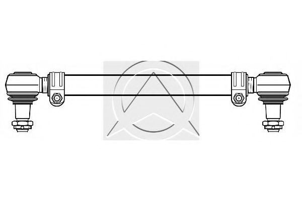 Продольная рулевая тяга SIDEM 62039