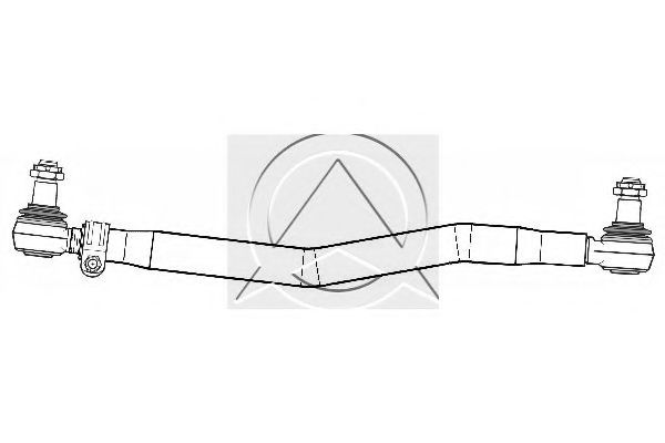 Продольная рулевая тяга SIDEM 62138