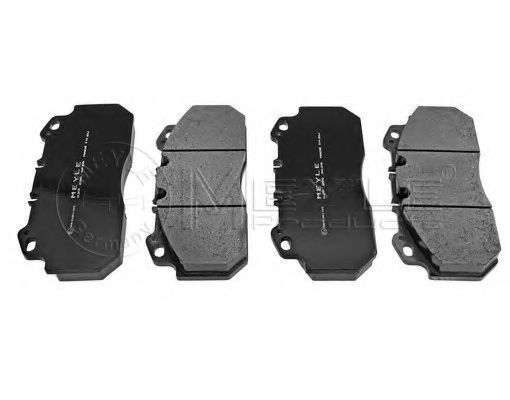 Комплект тормозных колодок, дисковый тормоз MEYLE 025 290 9028