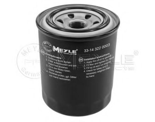 Масляный фильтр MEYLE 33-14 322 0003