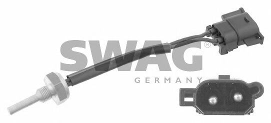 Датчик, температура охлаждающей жидкости SWAG 55 92 7206