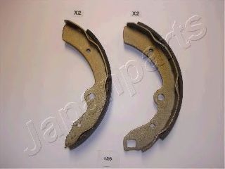 Комплект тормозных колодок JAPANPARTS GF-126AF