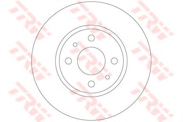 Тормозной диск TRW DF6231
