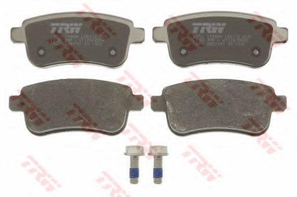 Комплект тормозных колодок, дисковый тормоз TRW 24820