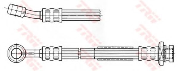 Тормозной шланг TRW PHD450