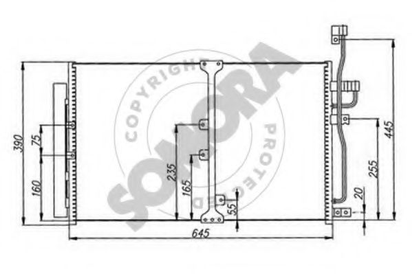 Конденсатор, кондиционер SOMORA 067060