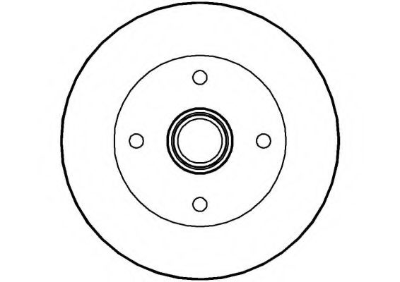 Тормозной диск NATIONAL NBD356