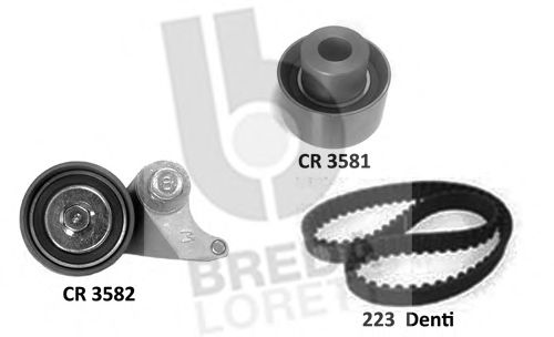 Комплект ремня ГРМ BREDA  LORETT KCD0759