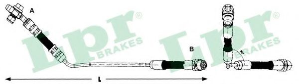 Тормозной шланг LPR 6T47862